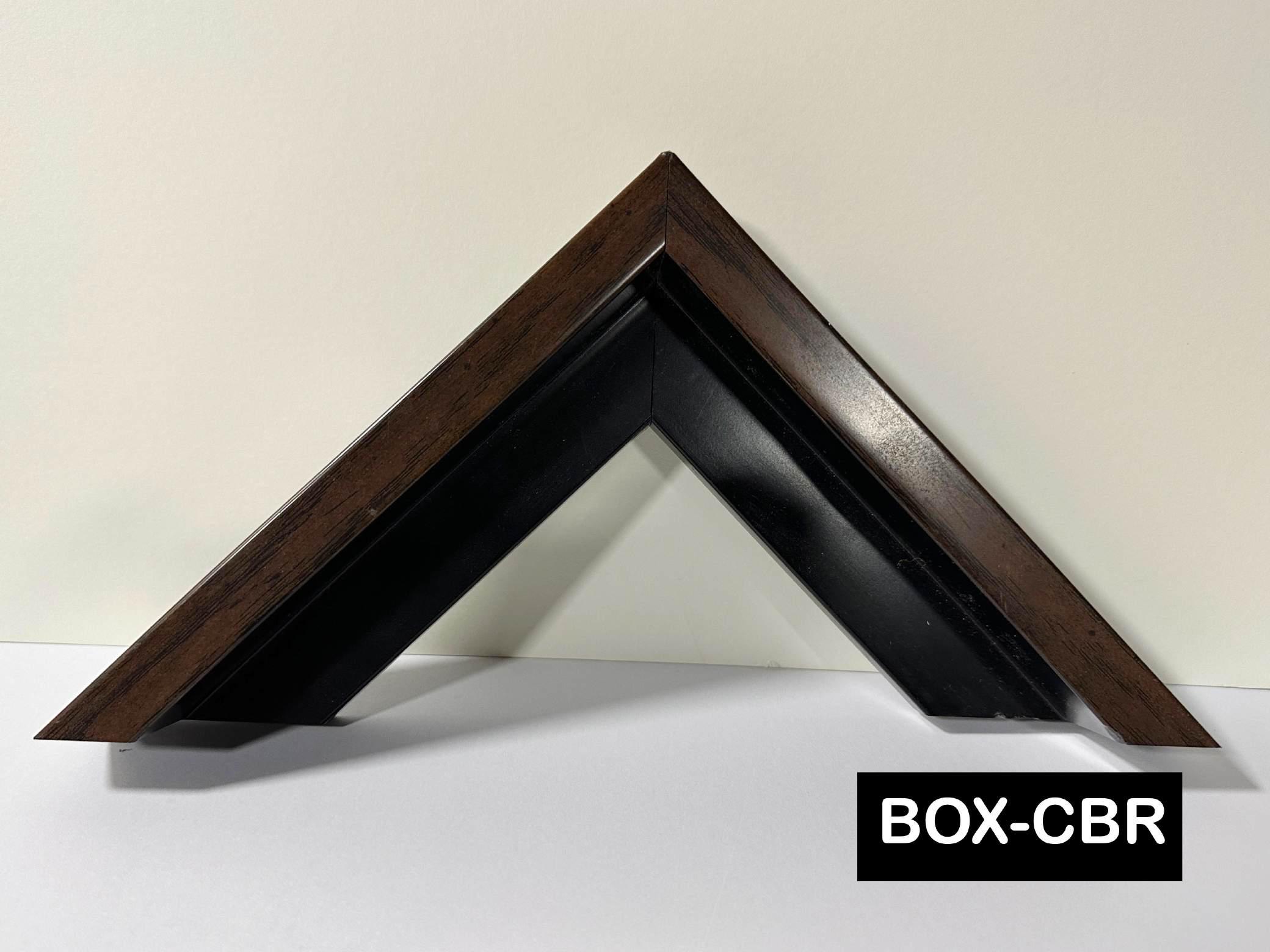BOX-CBR Walnut Stepped Frame